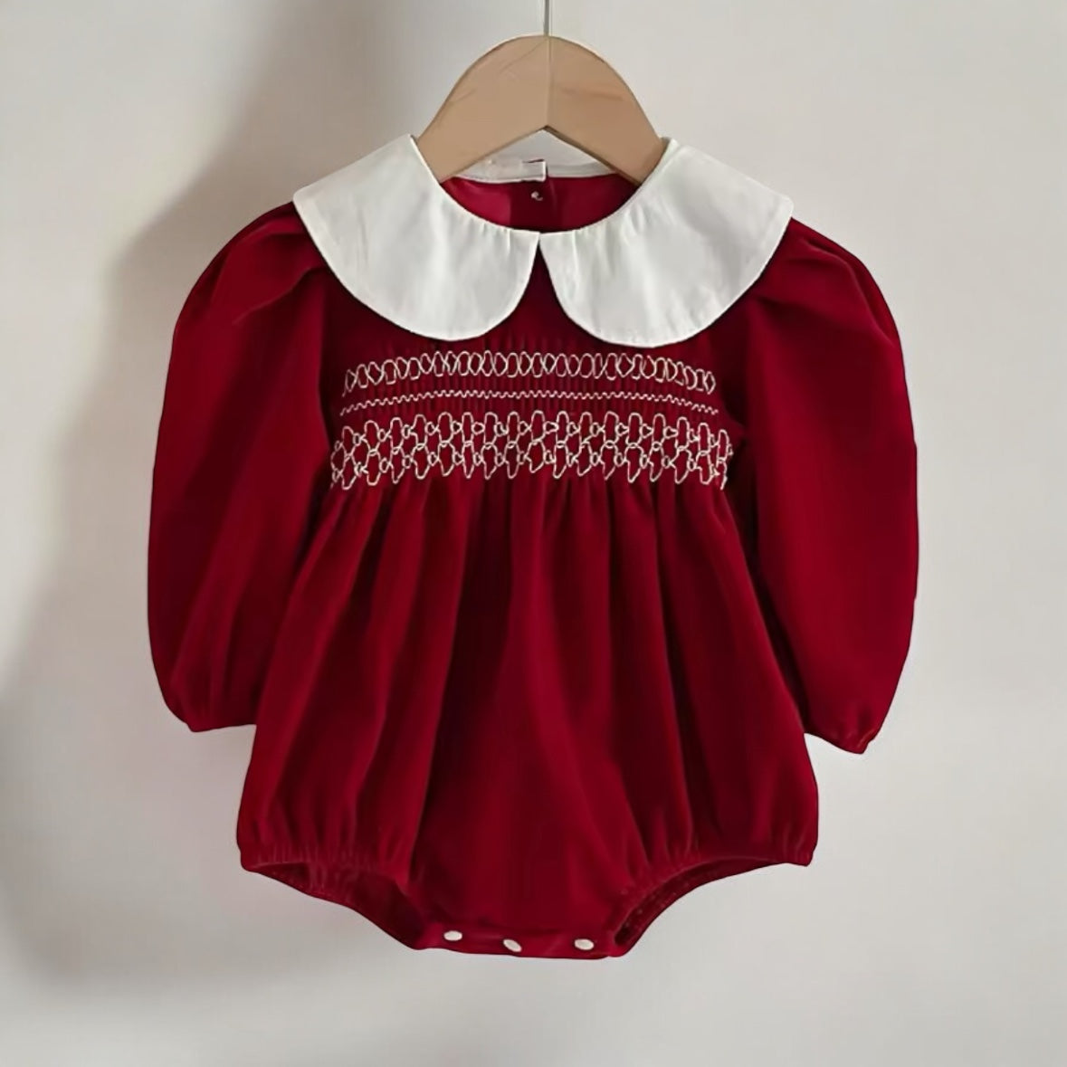 RED ROMPER (Personalized)