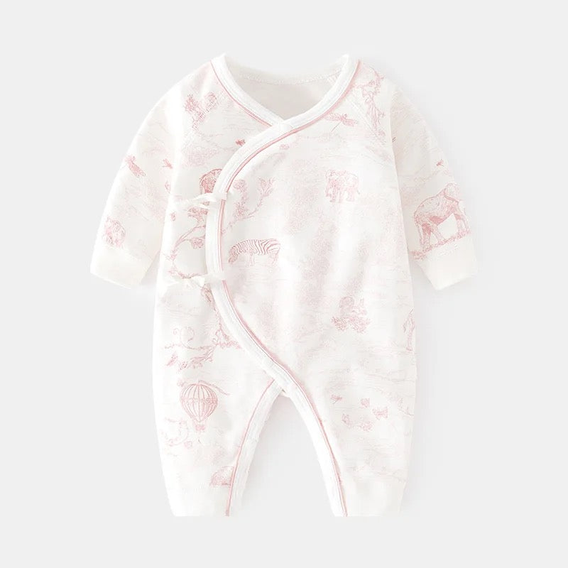PINK TOILE DE JOIE SLEEPSUIT