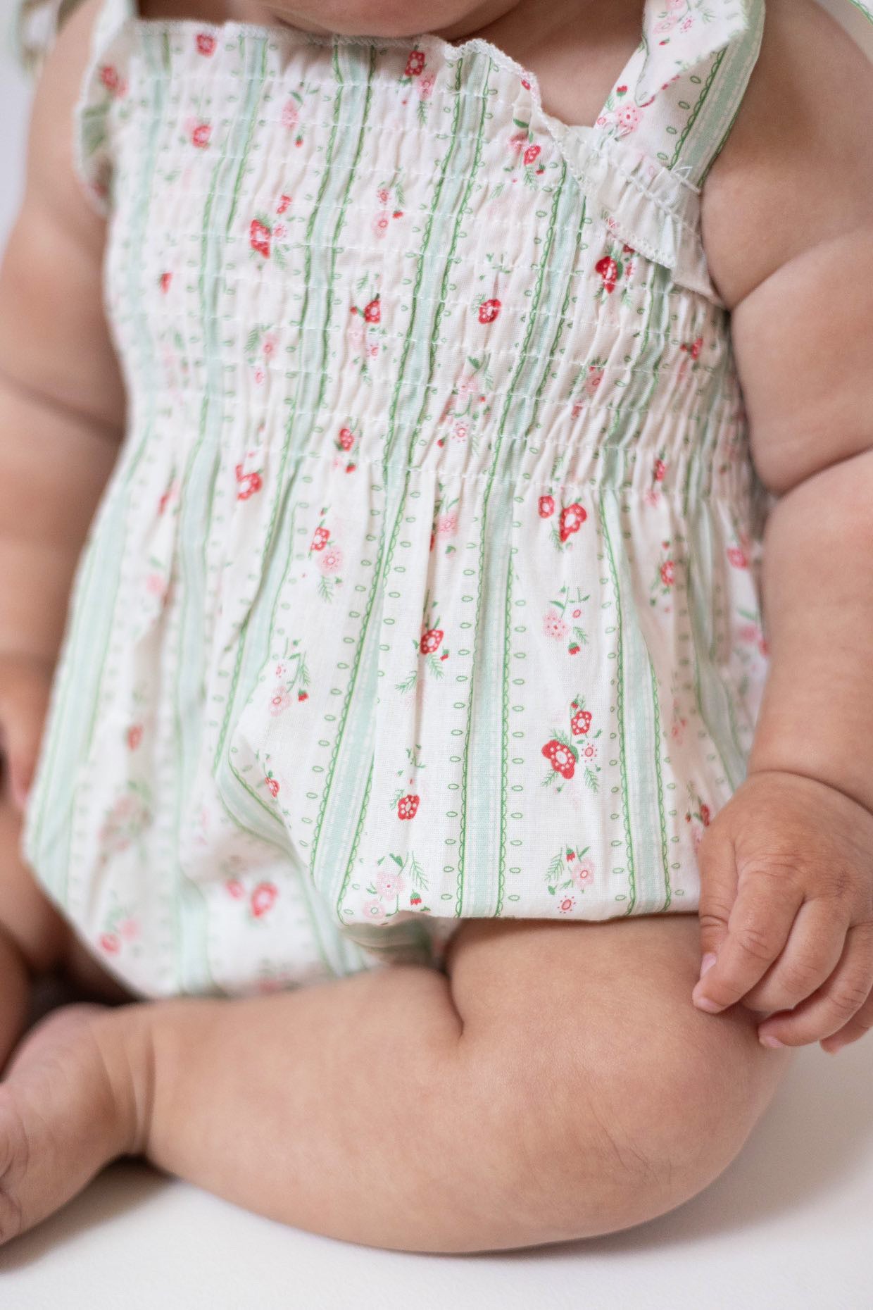Floral Print Romper