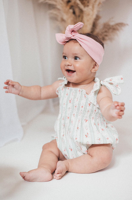 Floral Print Romper