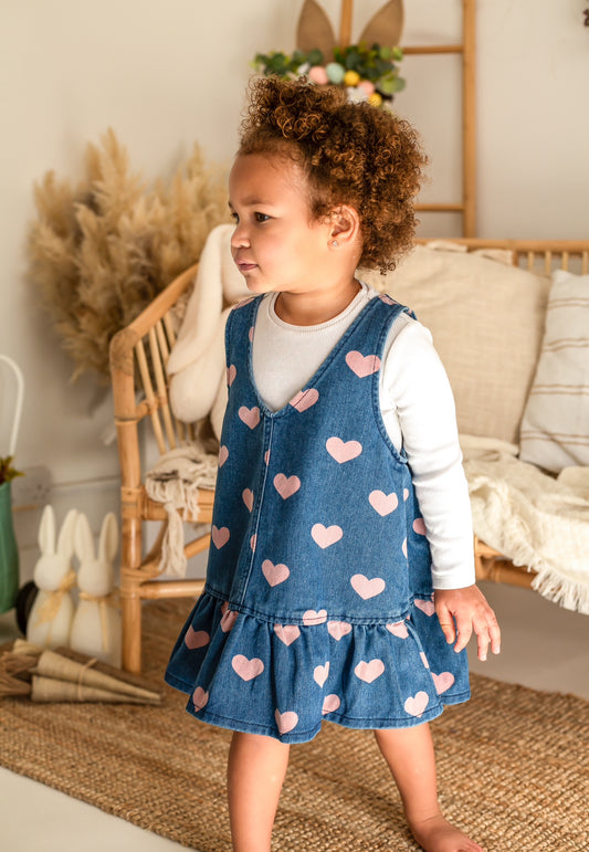 Denim Heart Dress