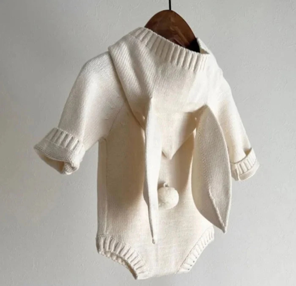 Knit Bunny Bodysuit