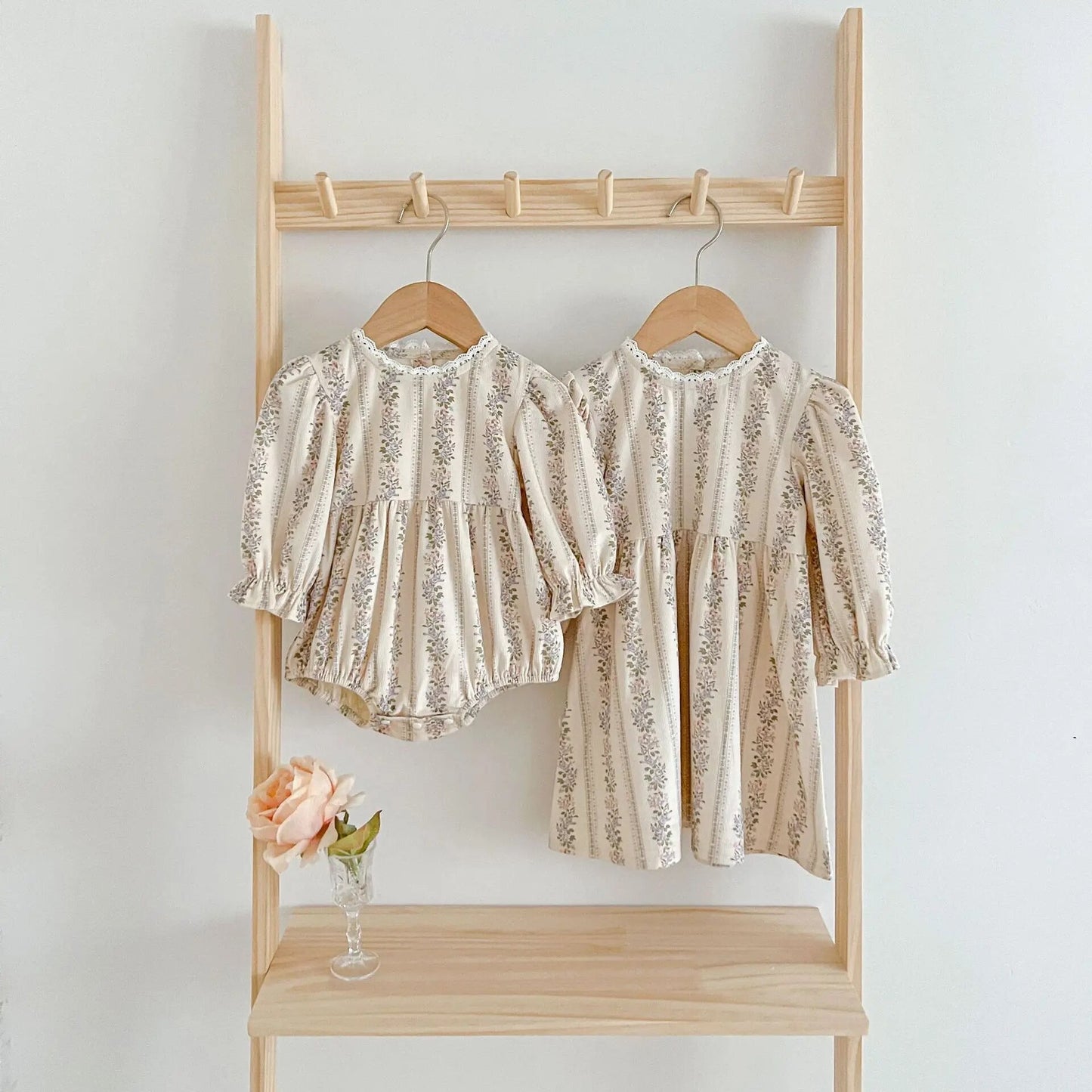 Vintage vine romper