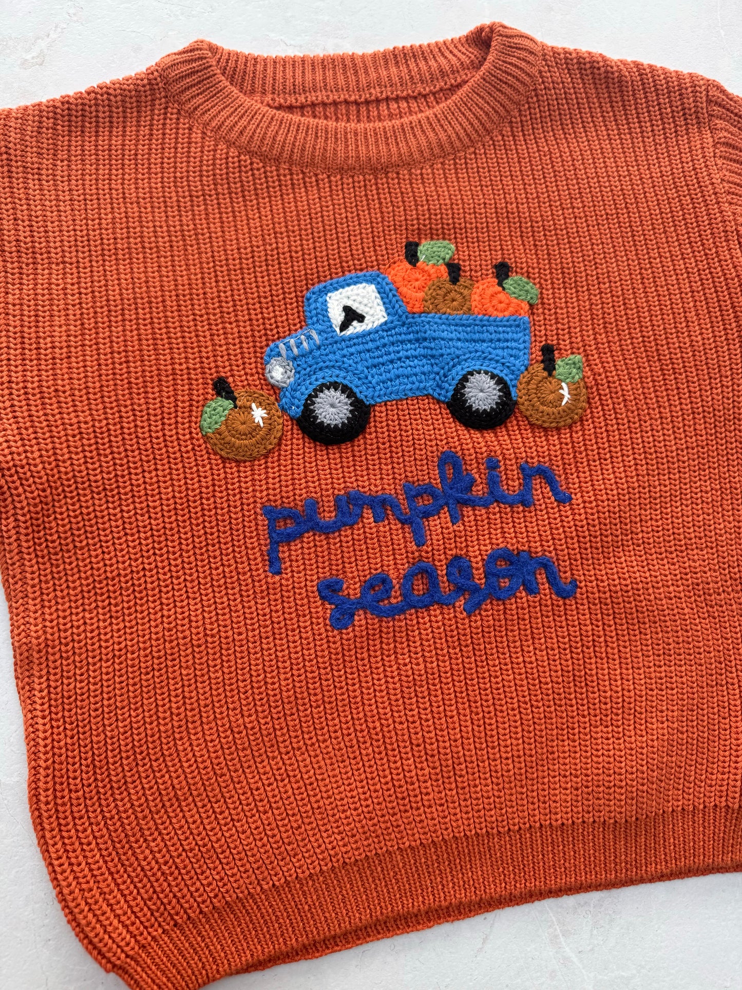 Pumpkin Season Knit Jumper