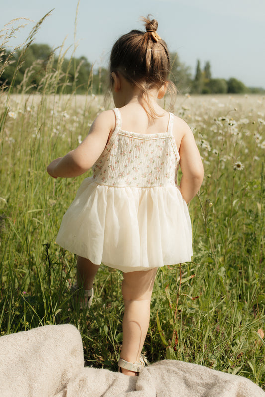 Lace Cami Floral Romper
