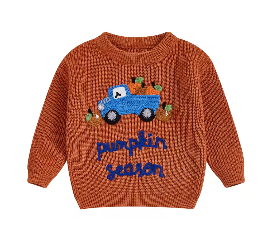 Pumpkin Season Knit Jumper