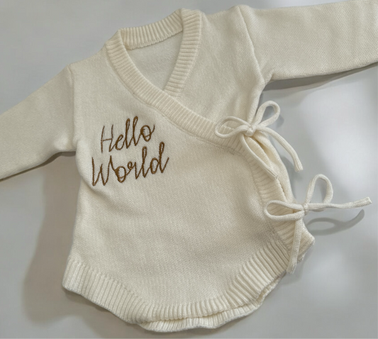 HELLO WORLD BODYSUIT