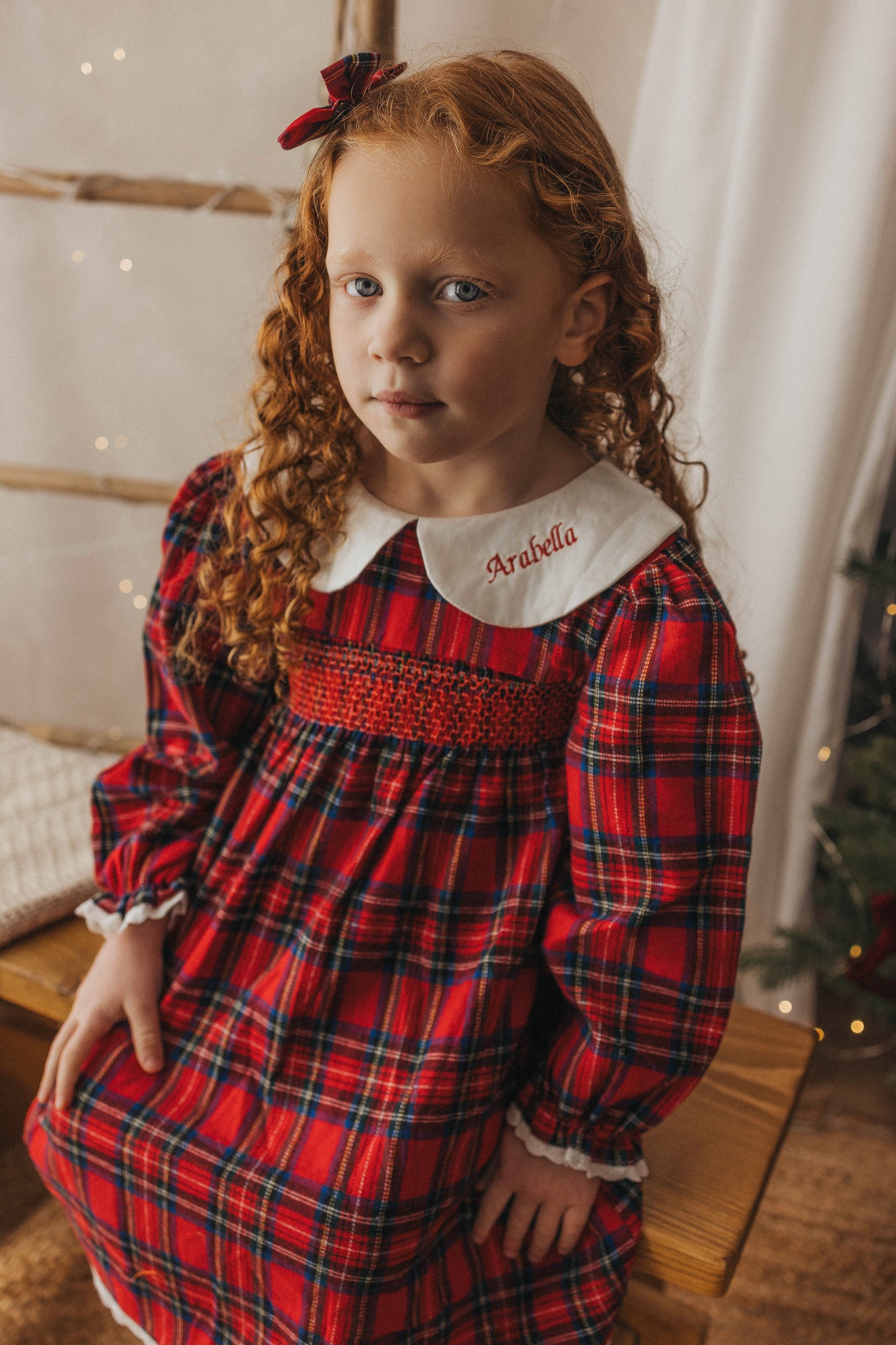 Tartan Peter Pan Collar Dress