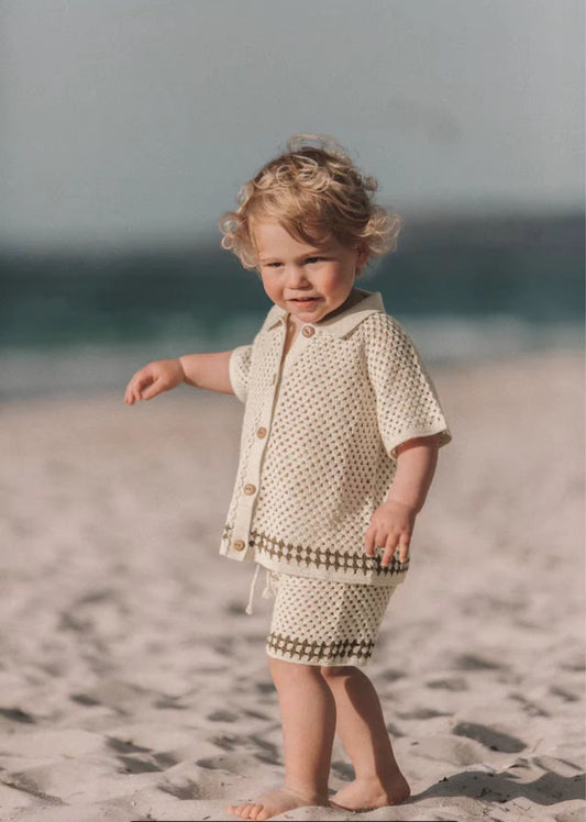 Crochet Two Piece Set