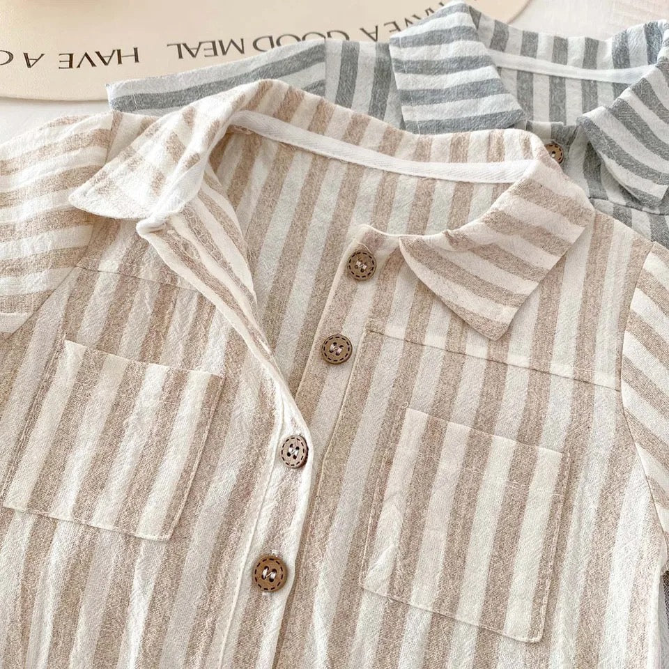 STRIPED ROMPERS