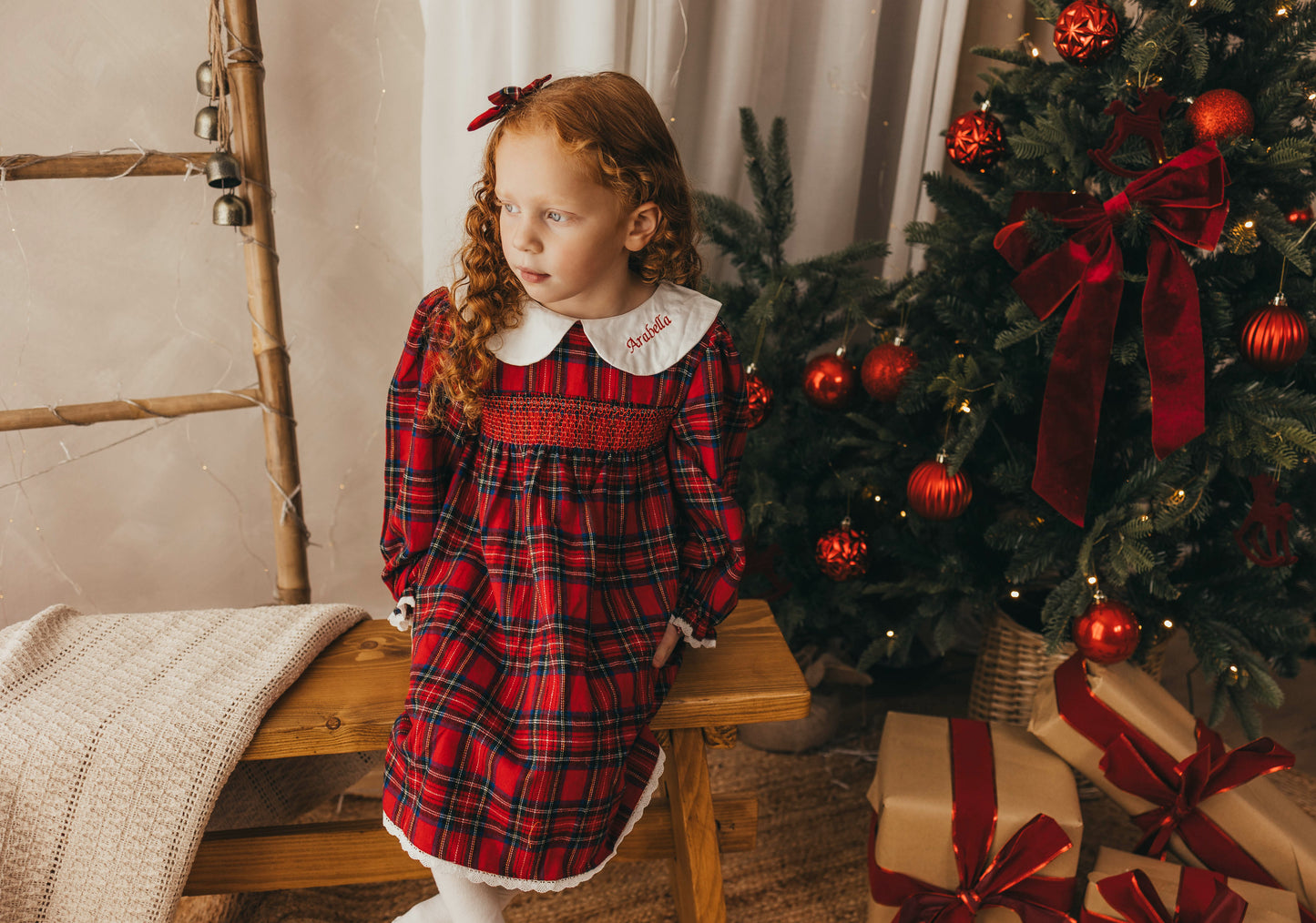 Tartan Peter Pan Collar Dress