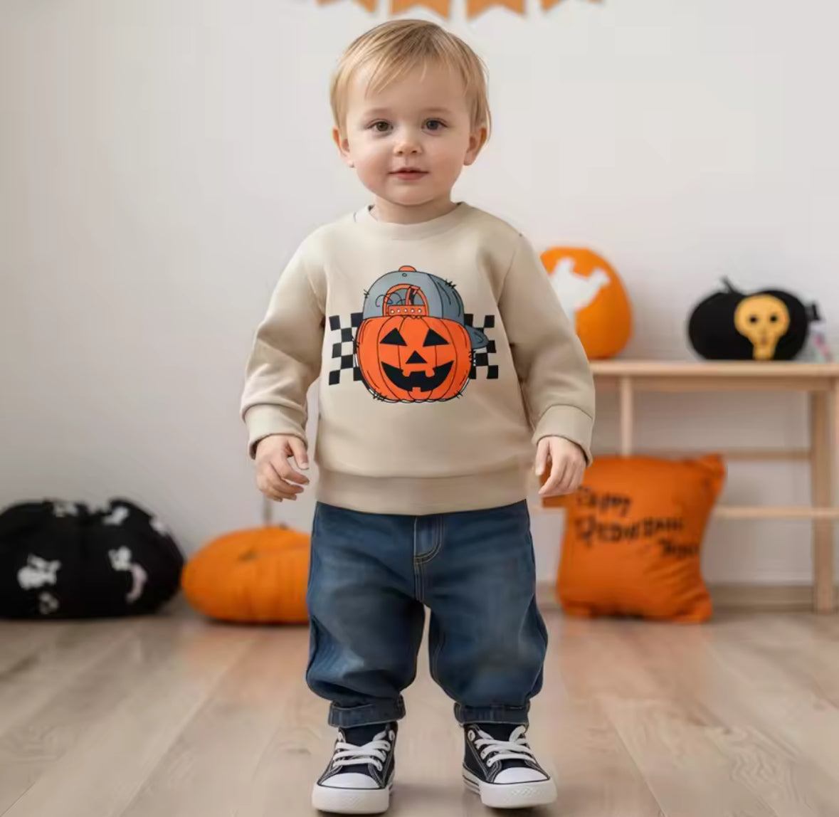Happy Pumpkin Sweatshirt