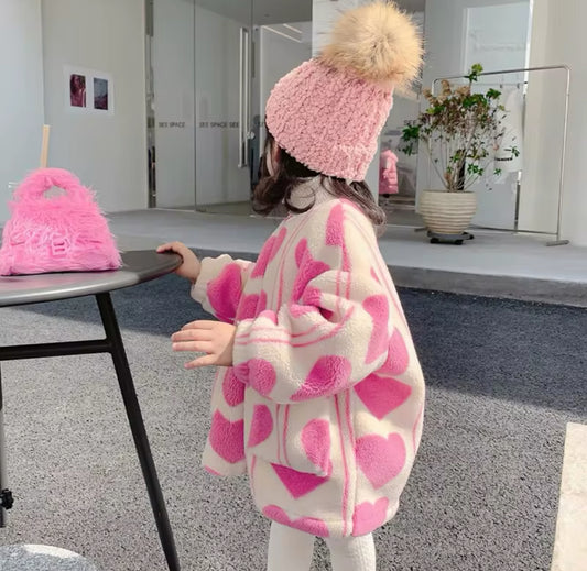 HEART TEDDY JACKET