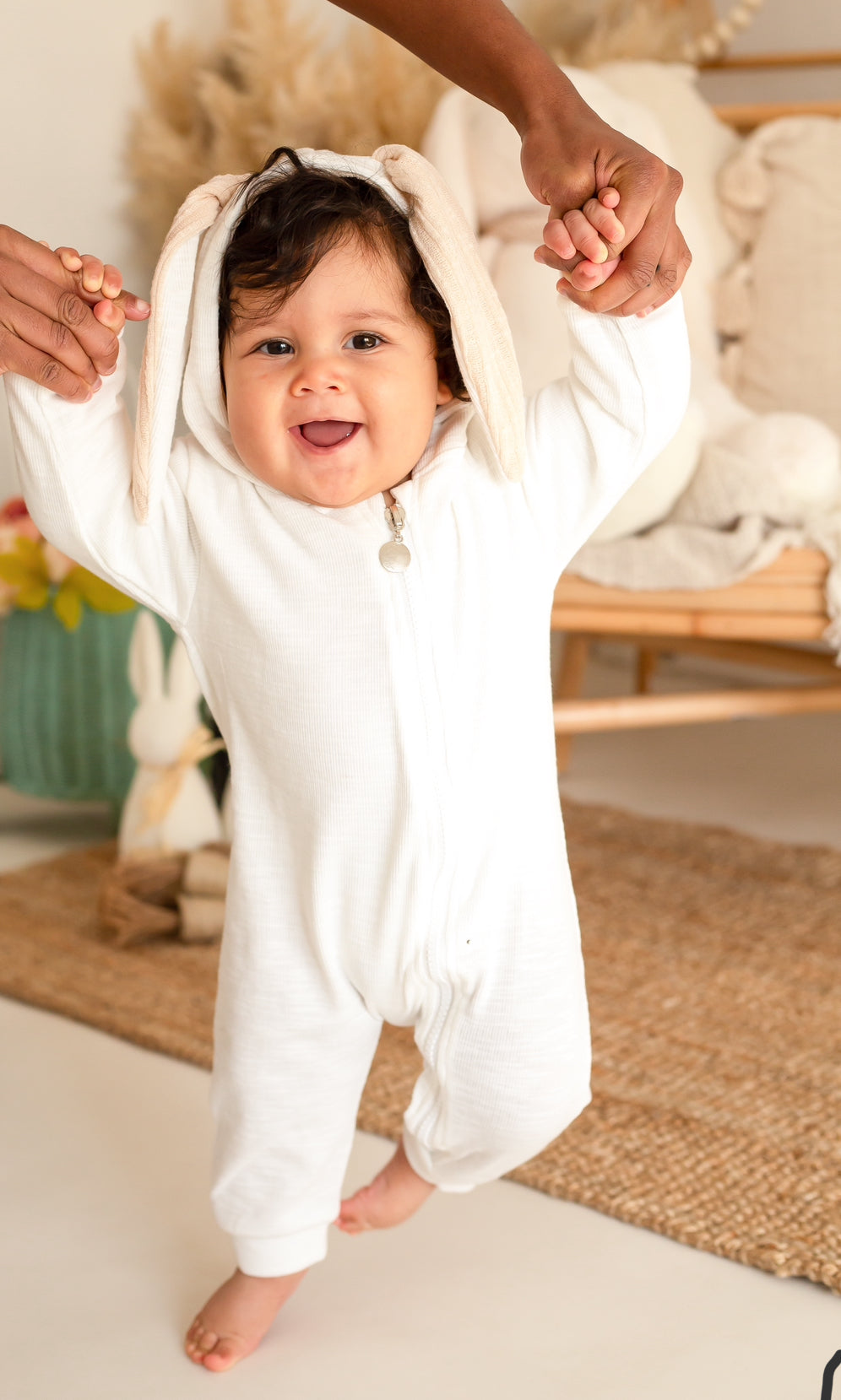 Bunny Ribbed Onesie