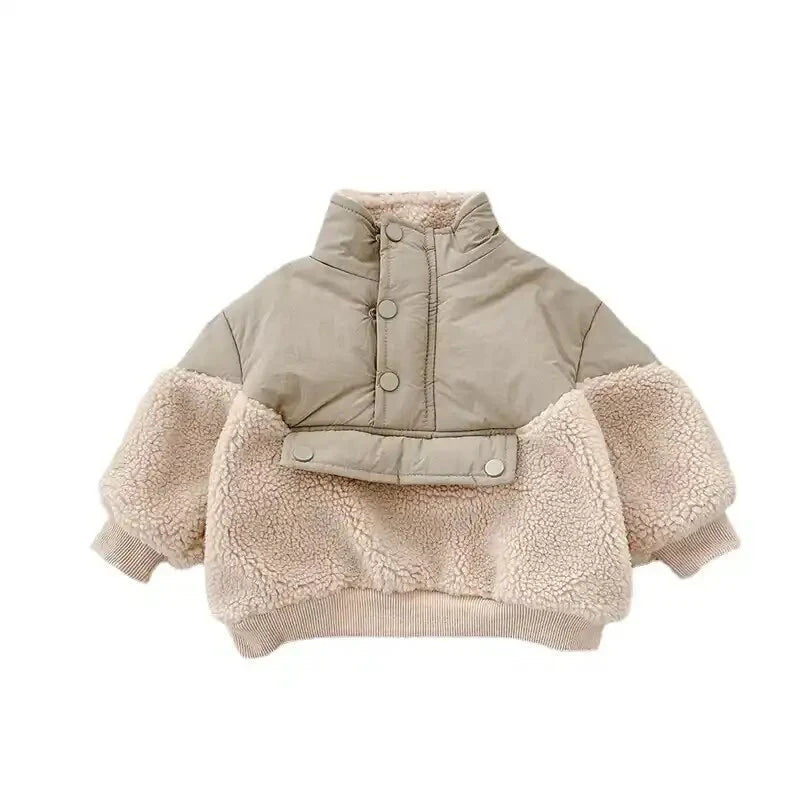 FLEECE SHEARLING JACKET