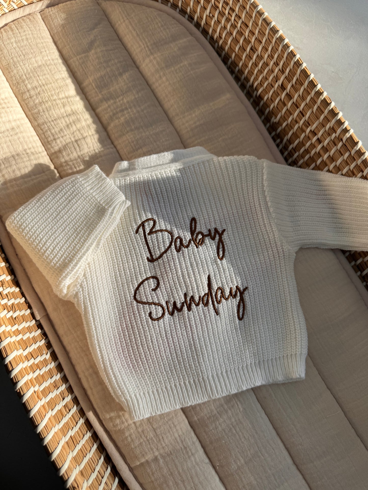 Baby Rib Knit Cardigan