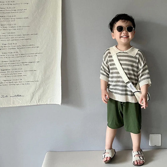 LIGHTWEIGHT STRIPE TOP