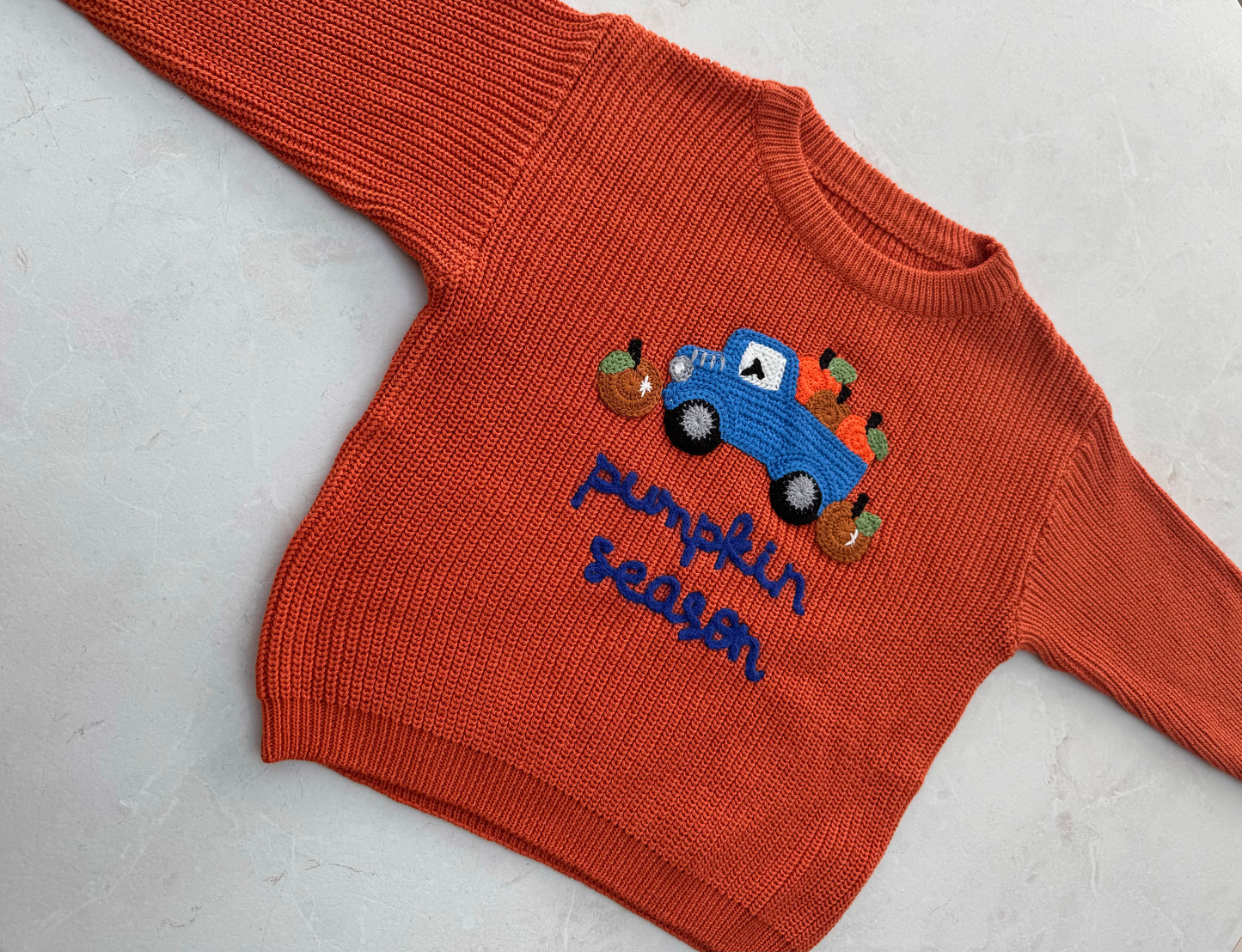 Pumpkin Season Knit Jumper