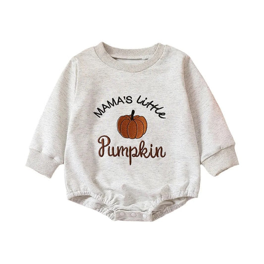 MAMAS PUMPKIN ROMPER