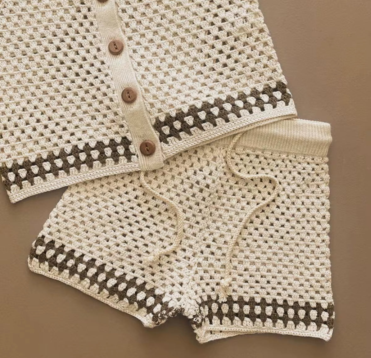 Crochet Two Piece Set