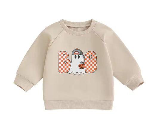 Check Boo Sweatshirt