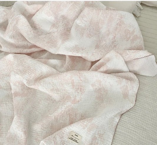 PINK TOILE DE JOIE BLANKET