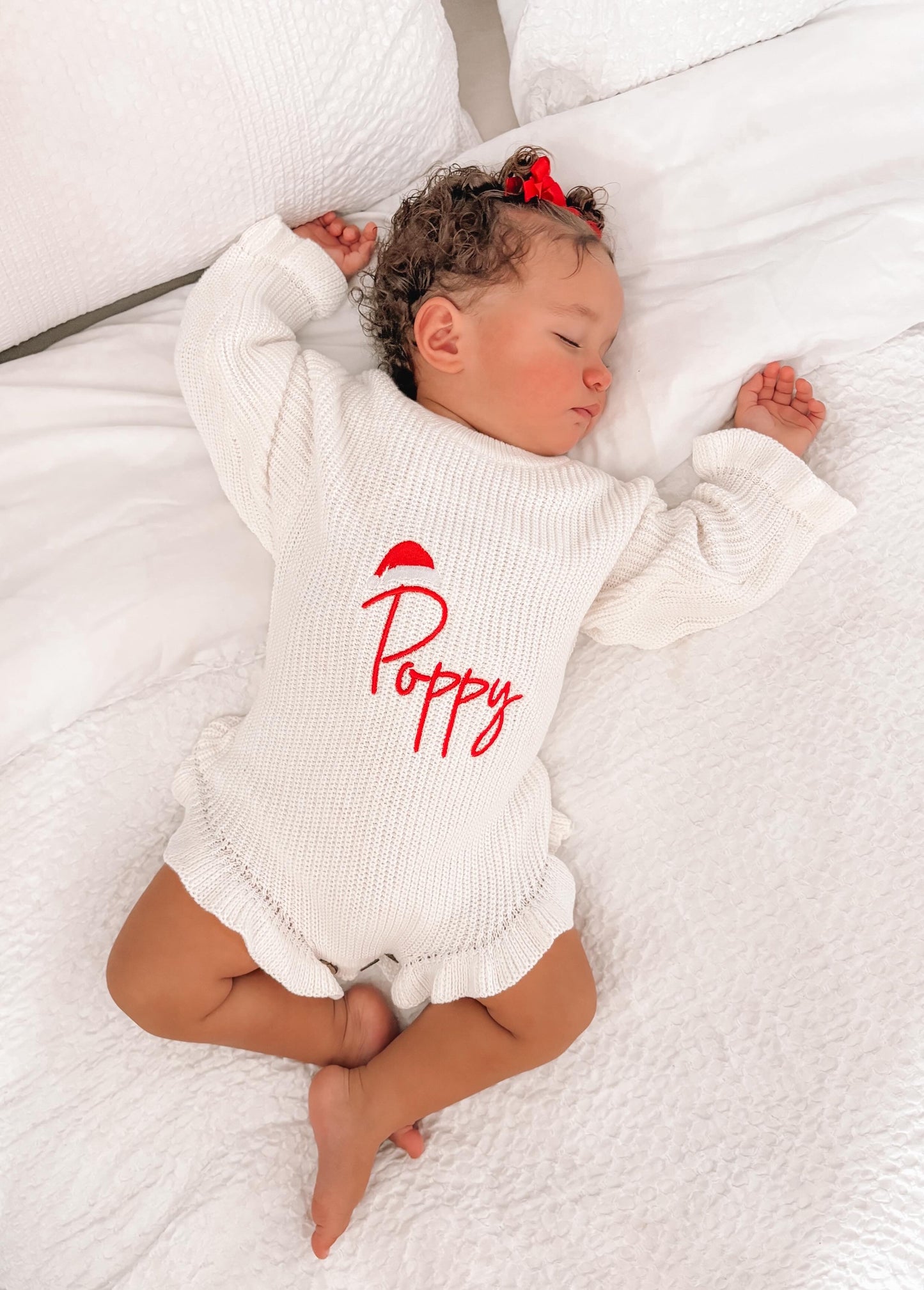 Ruffle Knit Romper