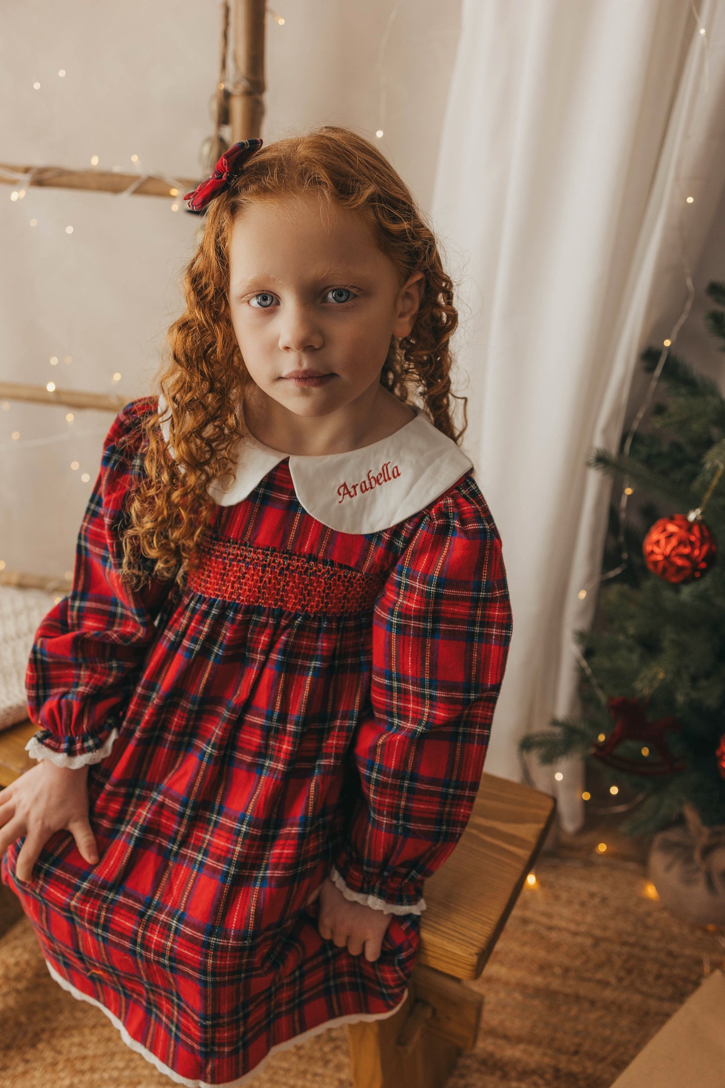 Tartan Peter Pan Collar Dress