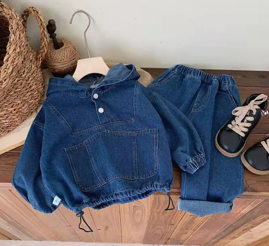 Denim Blue Co Ord