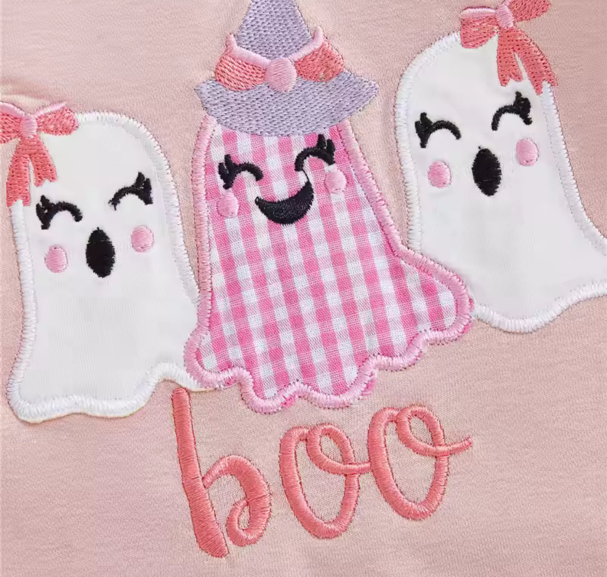 Pink Boo Bodysuit
