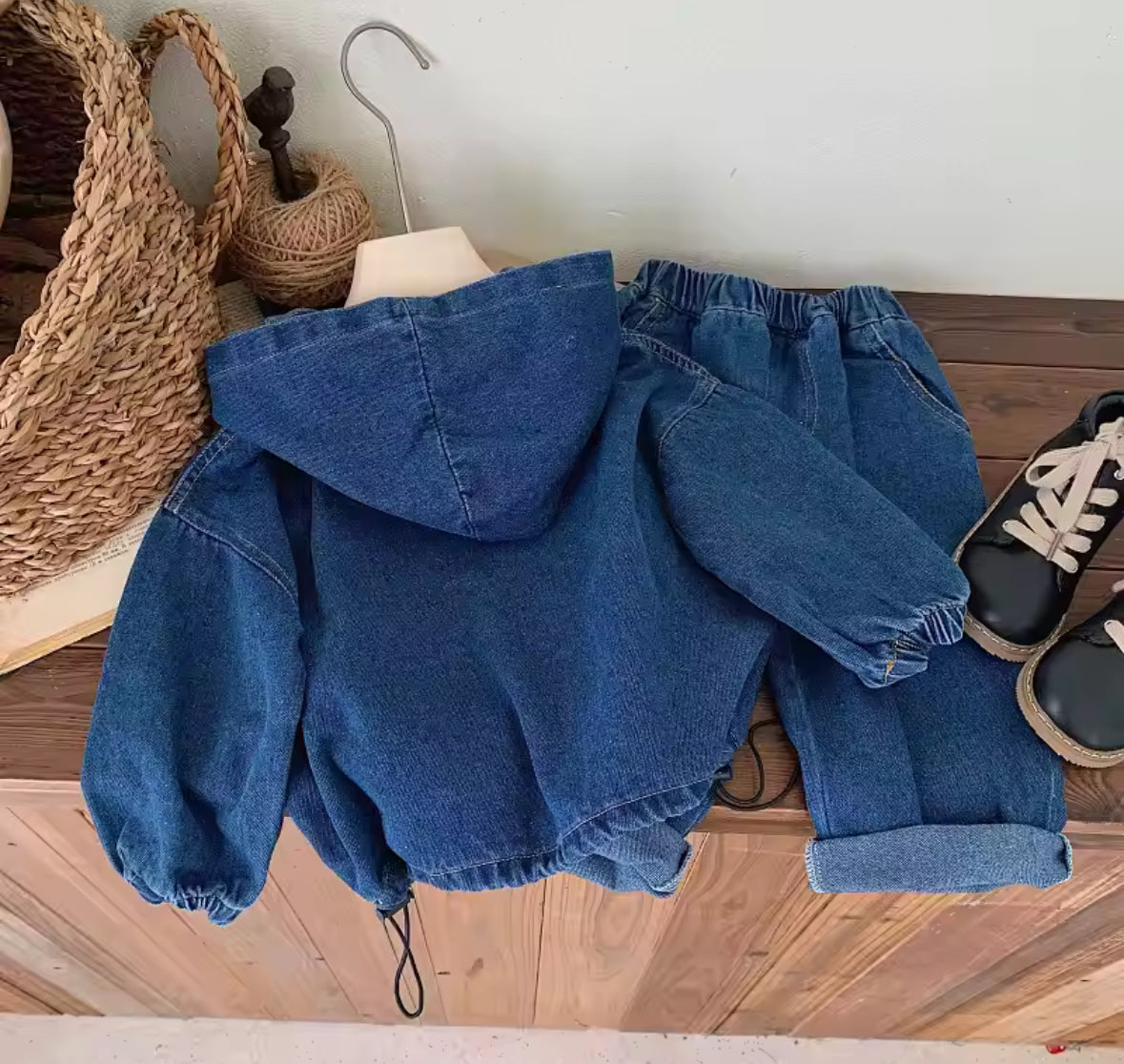 Denim Blue Co Ord