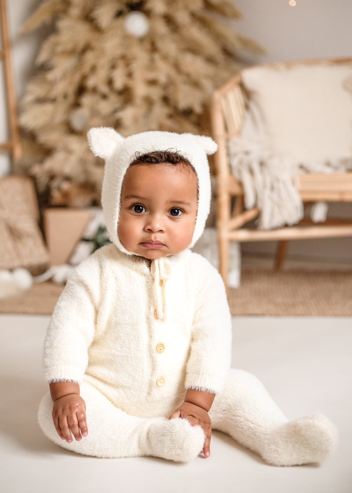 BEAR ONESIE & HAT