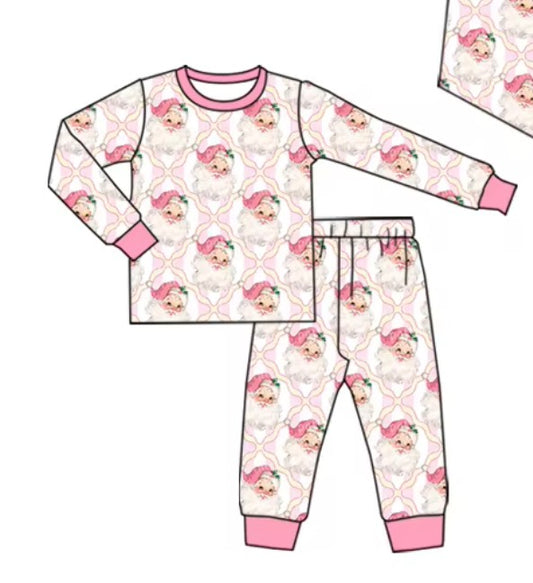 Pink Santa PJs
