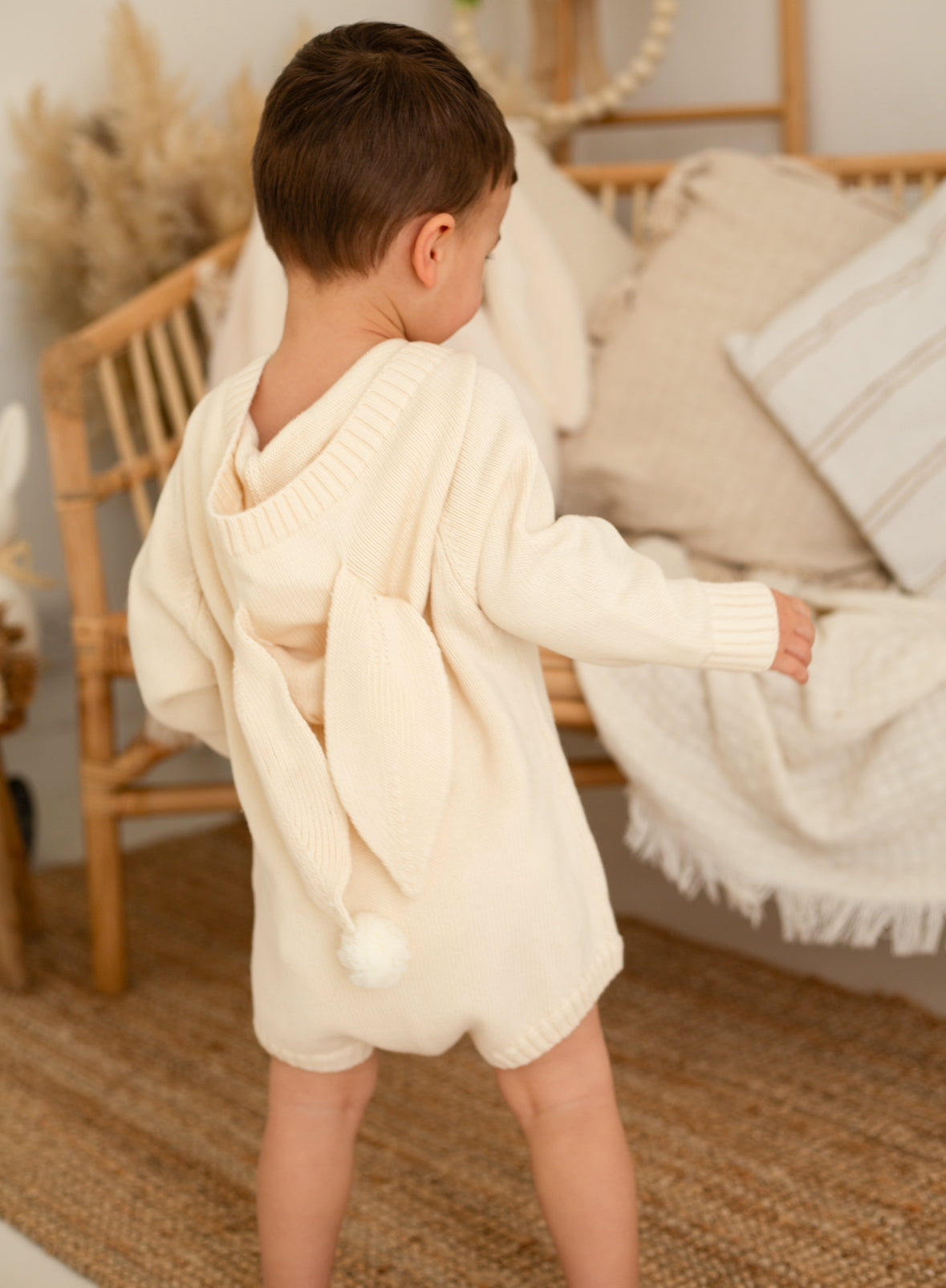 Knit Bunny Bodysuit