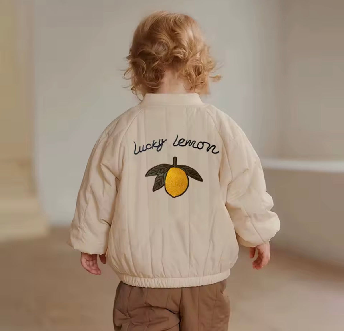 Lucky Lemon Bomber Jacket