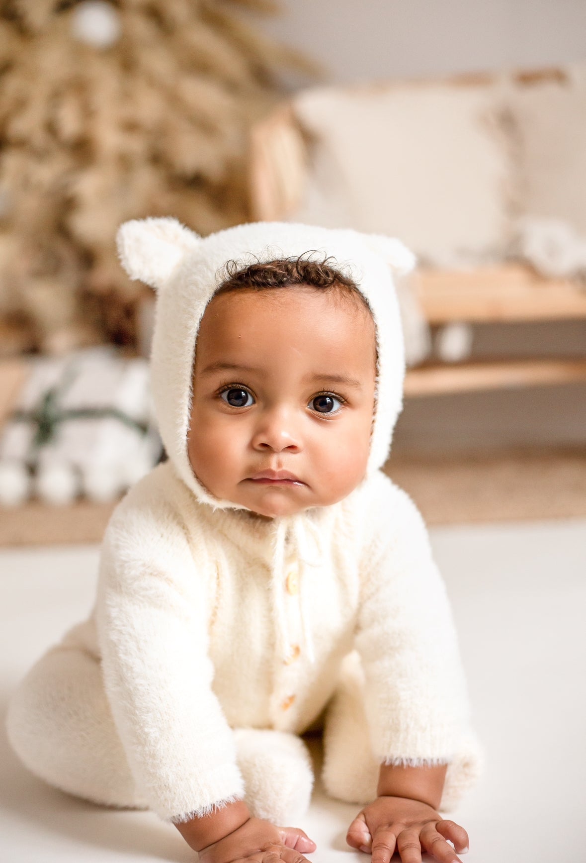 BEAR ONESIE & HAT