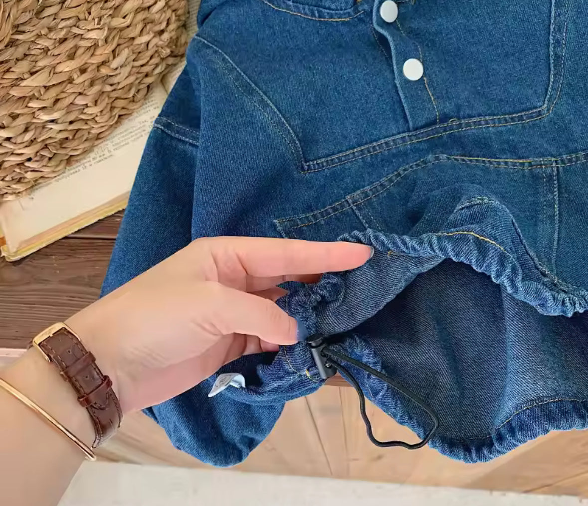 Denim Blue Co Ord