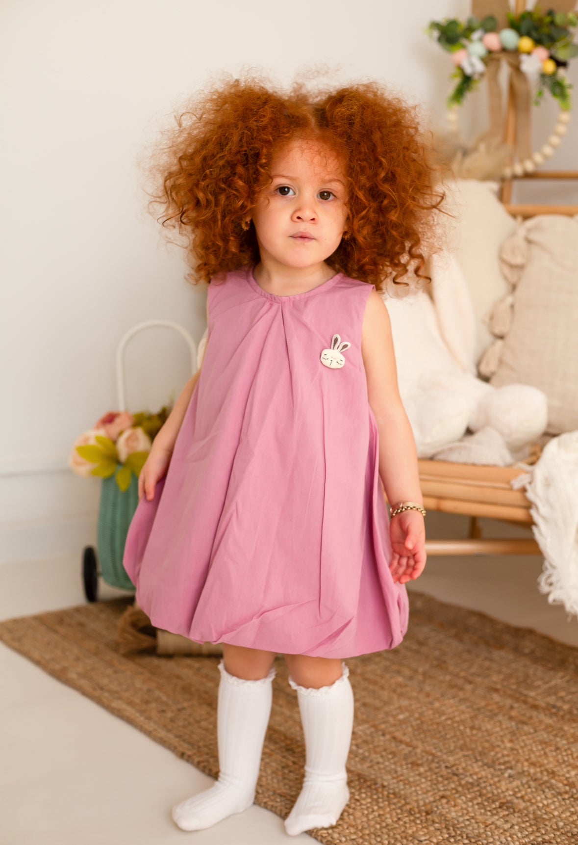 Pink Bunny Ears Dress