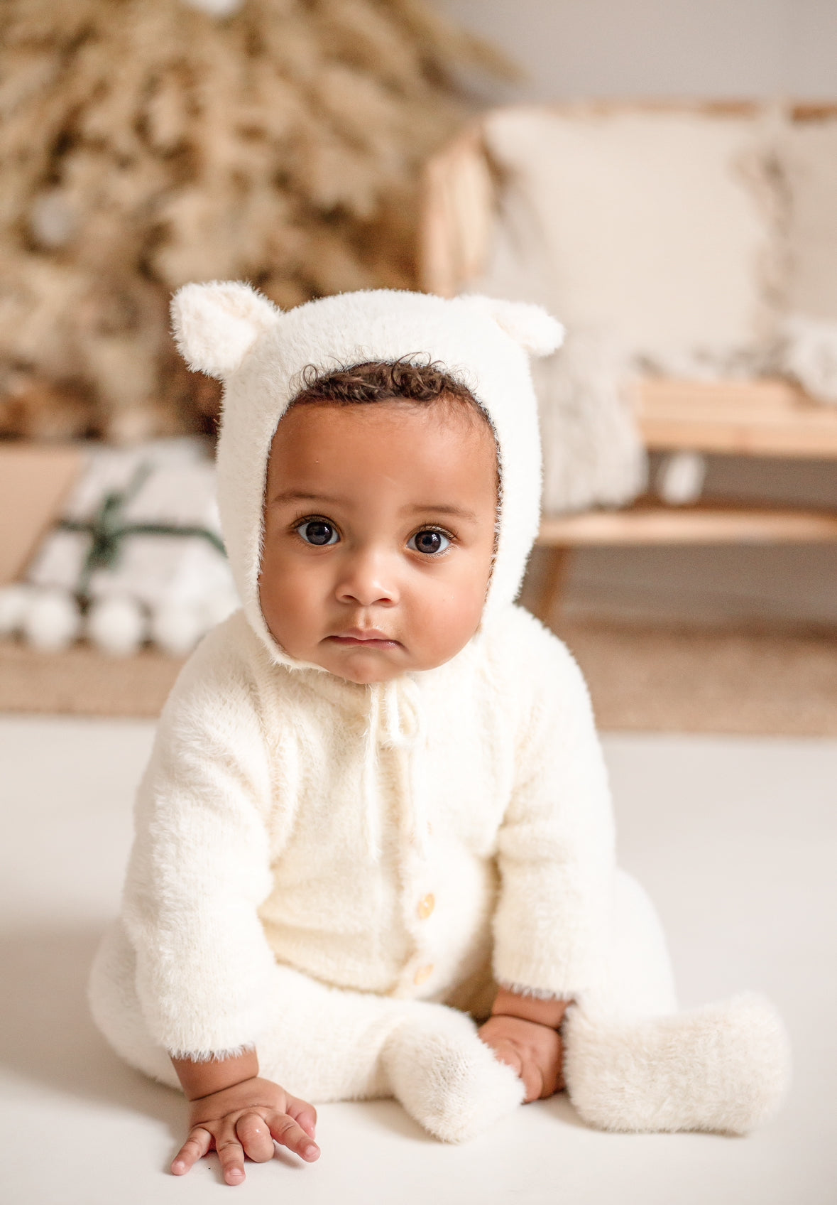 BEAR ONESIE & HAT
