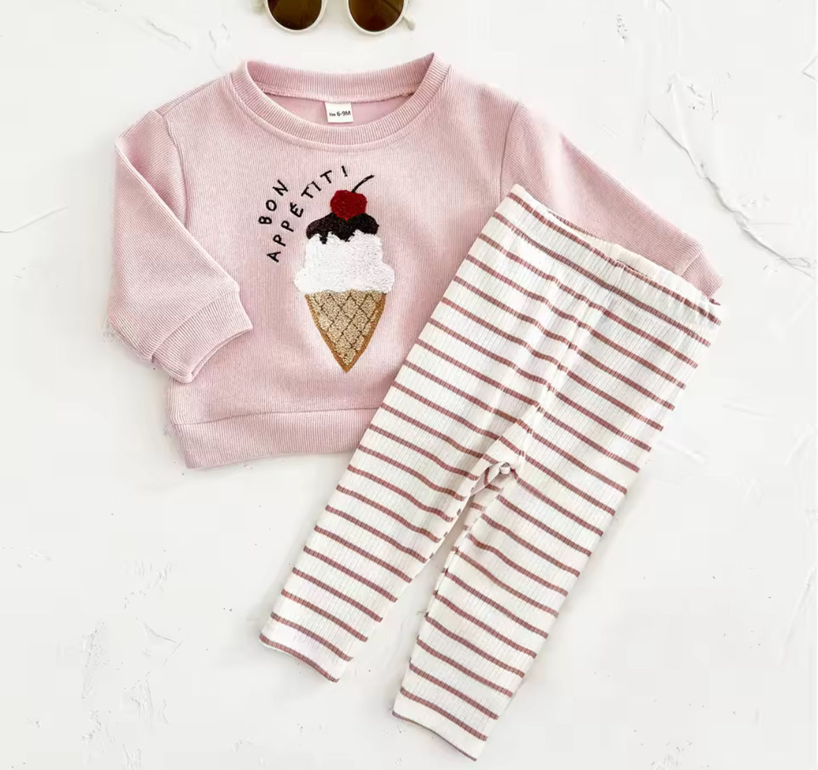 Ice Cream Two Piece Set
