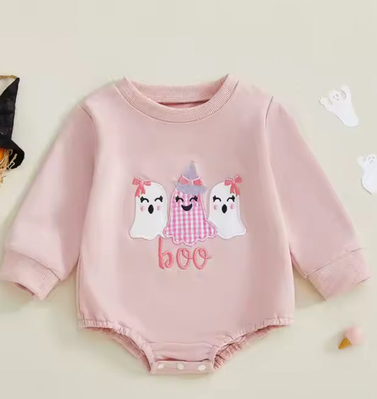 Pink Boo Bodysuit