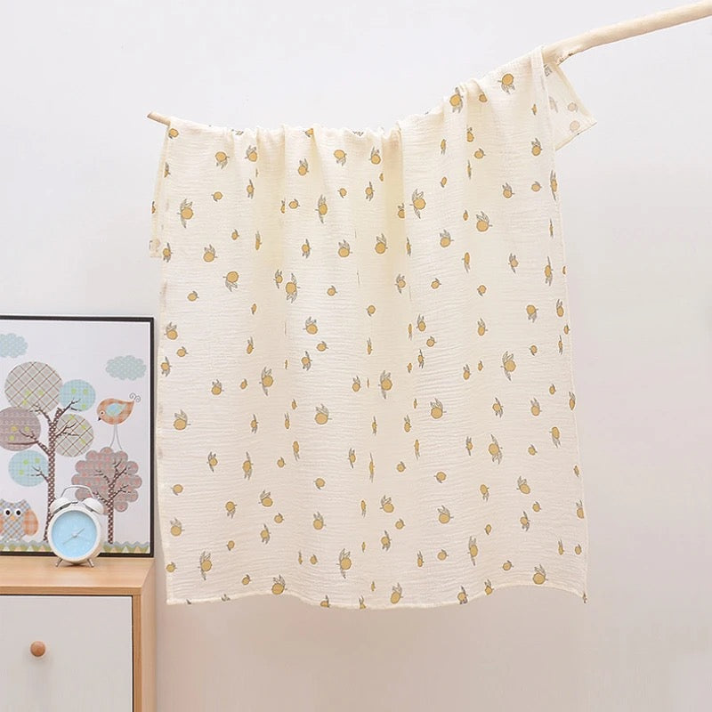 LEMON MUSLIN BLANKET