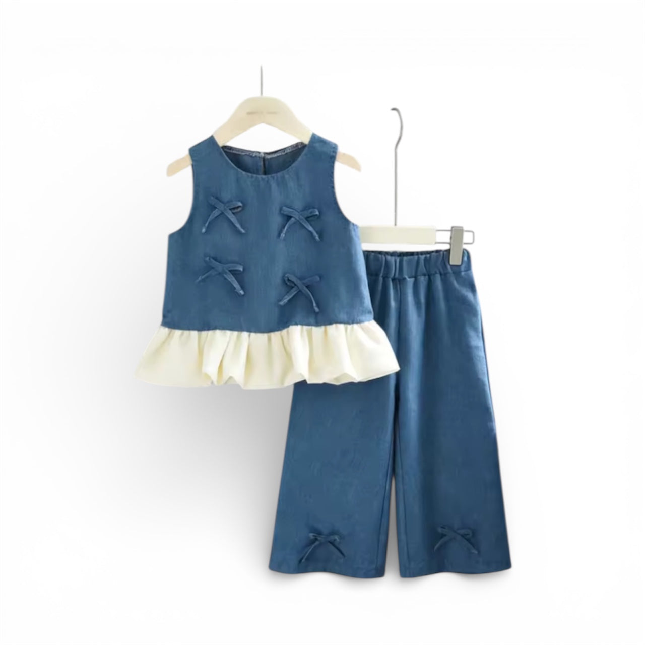 Peplum Bow Co Ord Set