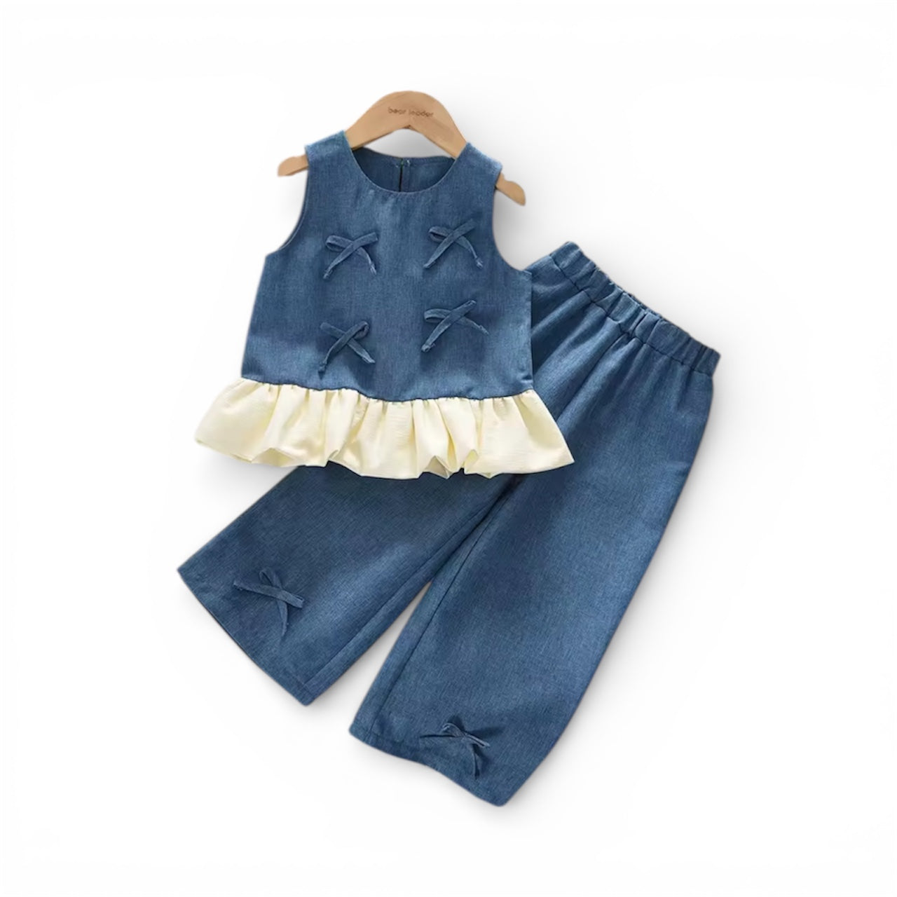 Peplum Bow Co Ord Set