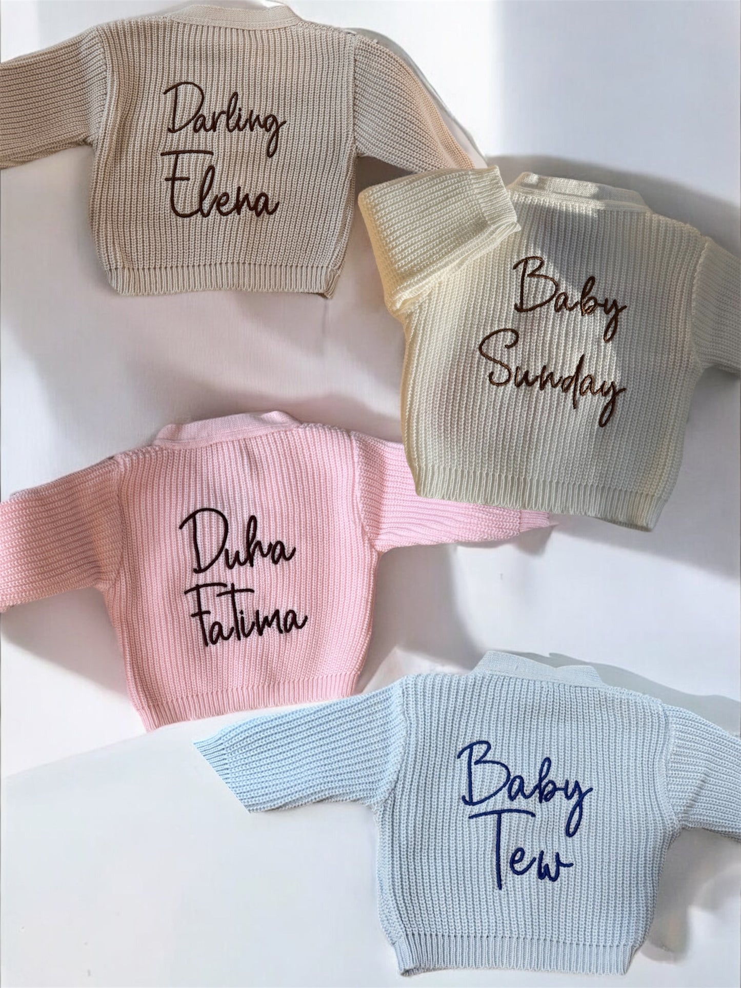 Baby Rib Knit Cardigan