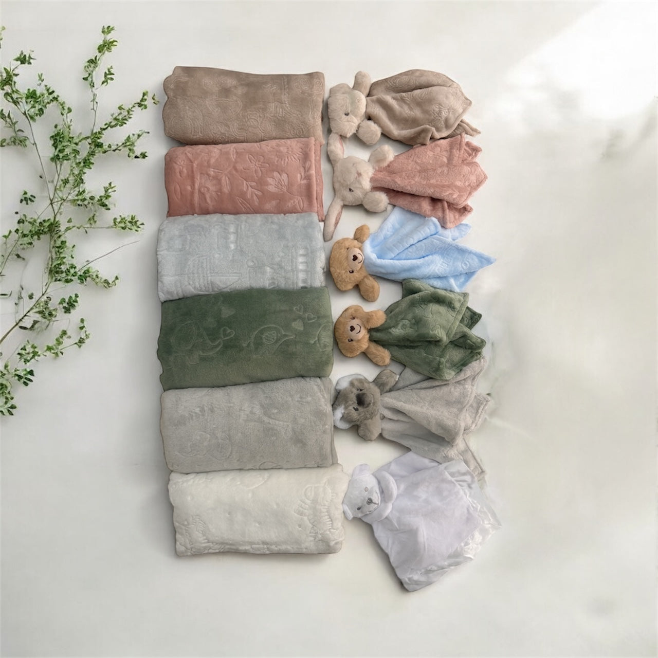 Blanket & Comforter Gift Set Personalised